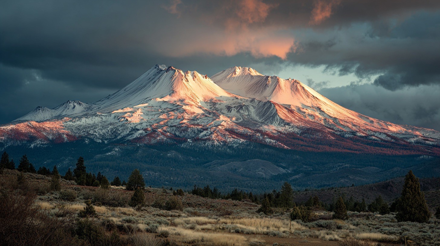 Mount Shasta – sacred volcanic peak in Northern California